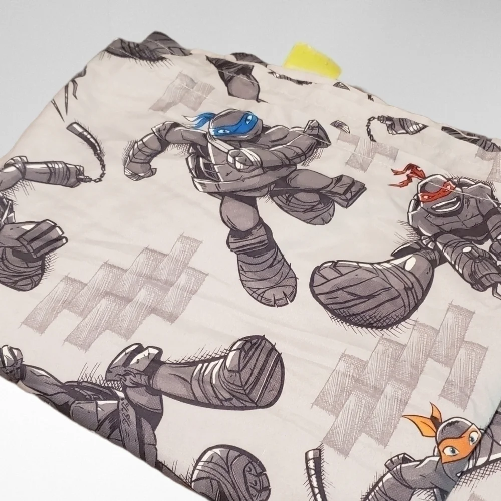 NICKELODEON 𝅺Teenage Mutant Ninja Turtles Full Size Sheet T34